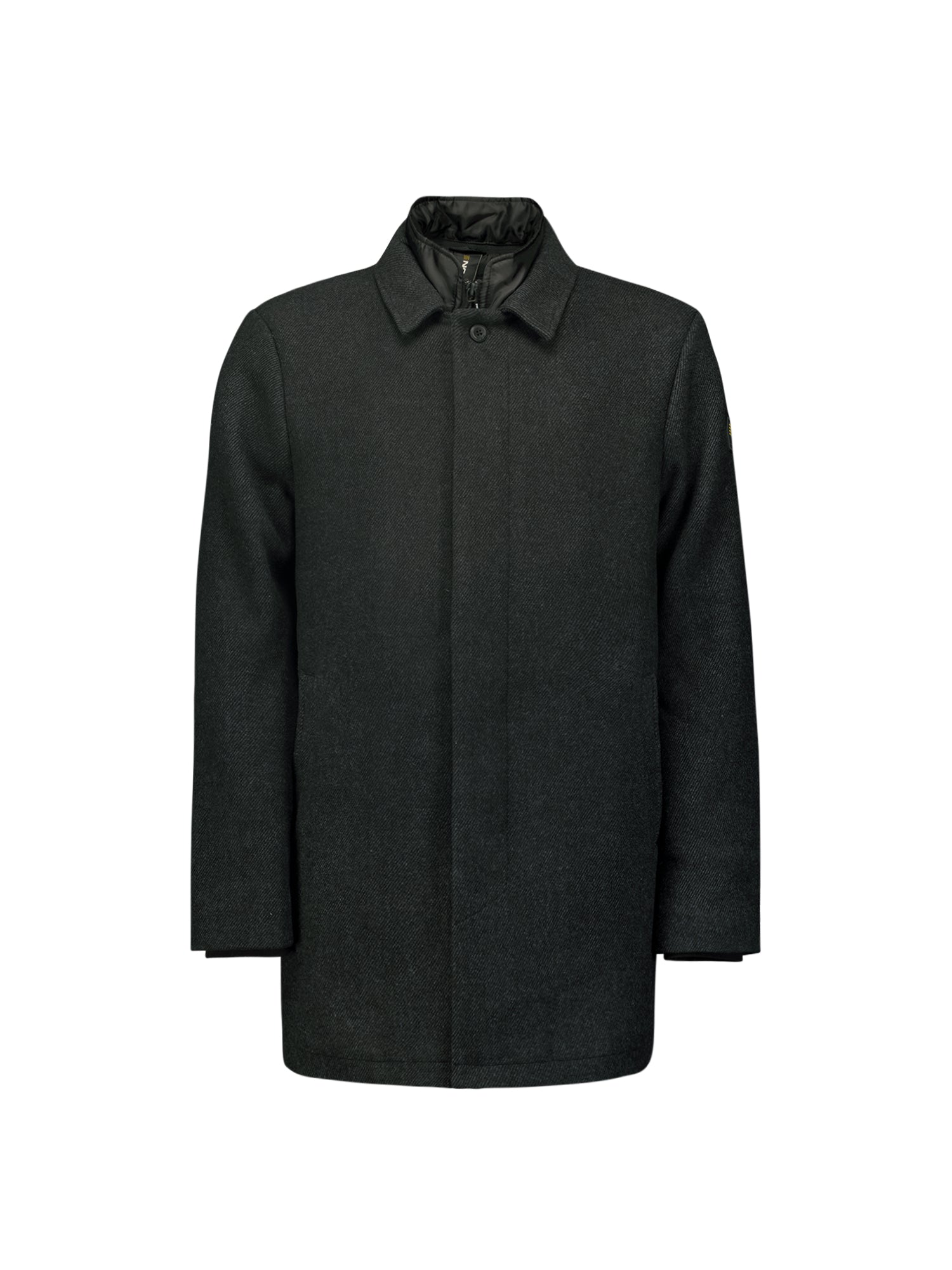 Manteau en laine à double fermeture | Antra Melange