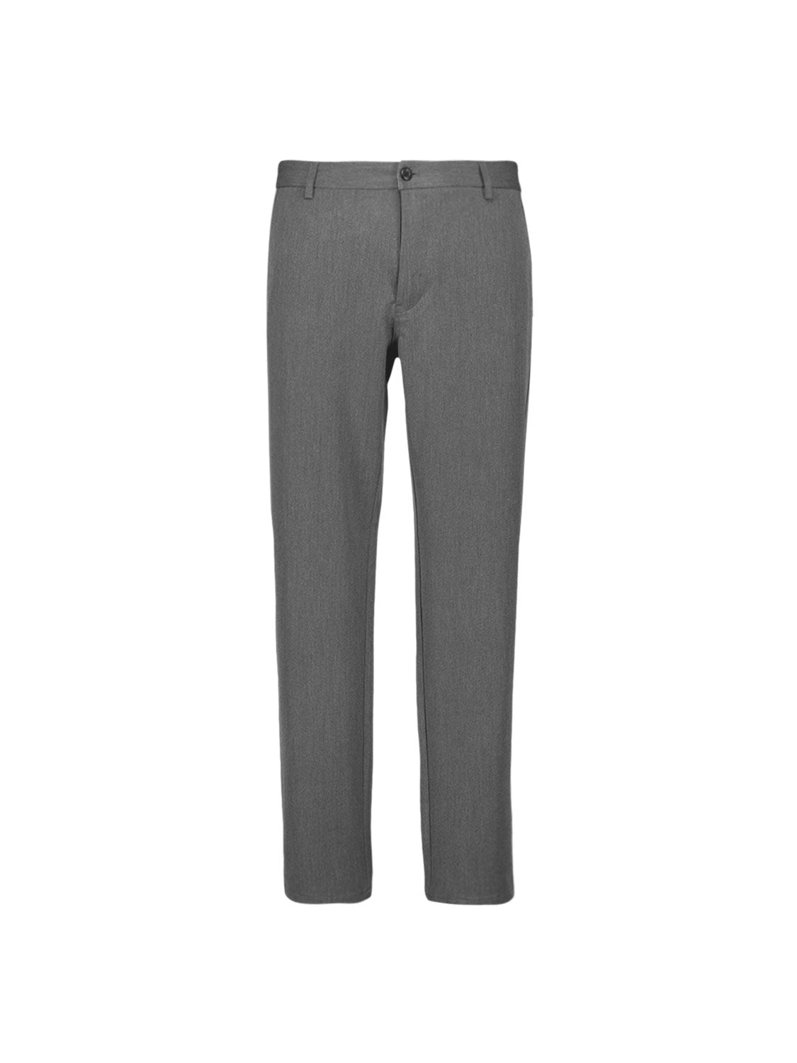 Pantalon chino stretch chiné | Grey Melange