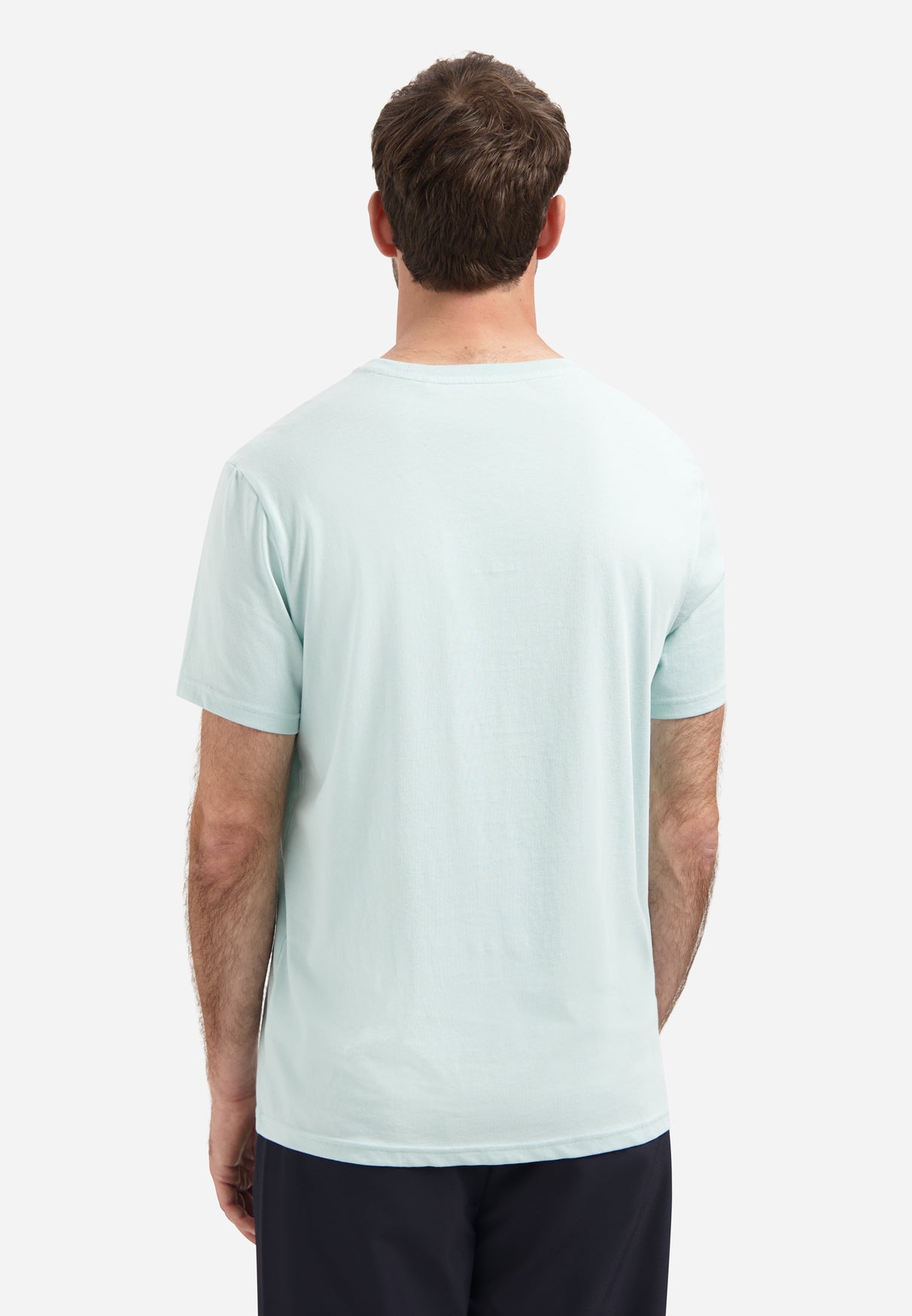 T-shirt met ronde hals | Arctic Blue
