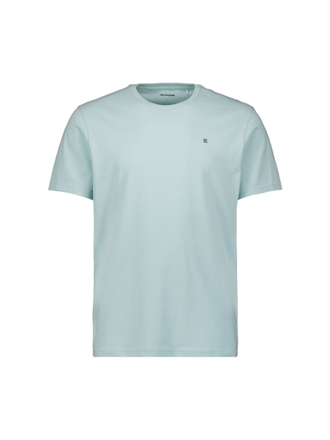 T-shirt met ronde hals | Arctic Blue