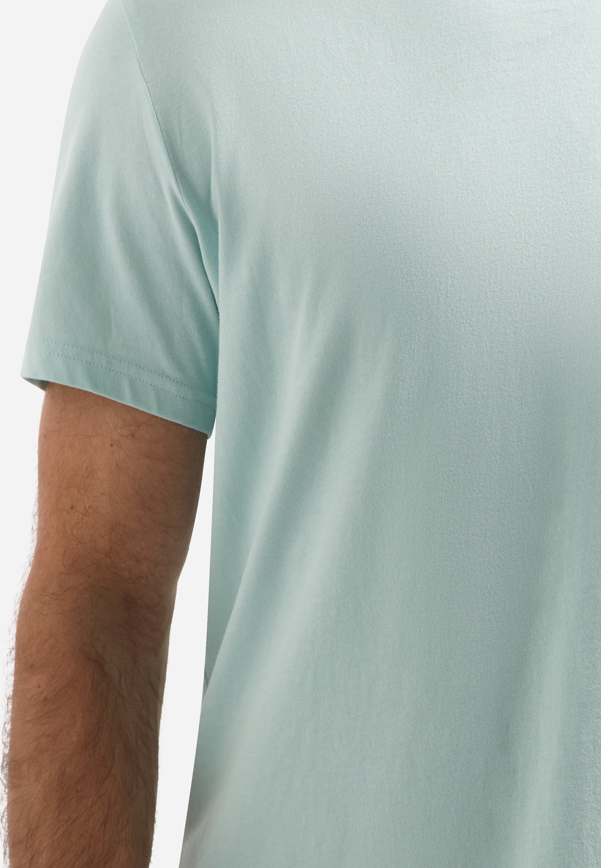 T-shirt met ronde hals | Arctic Blue