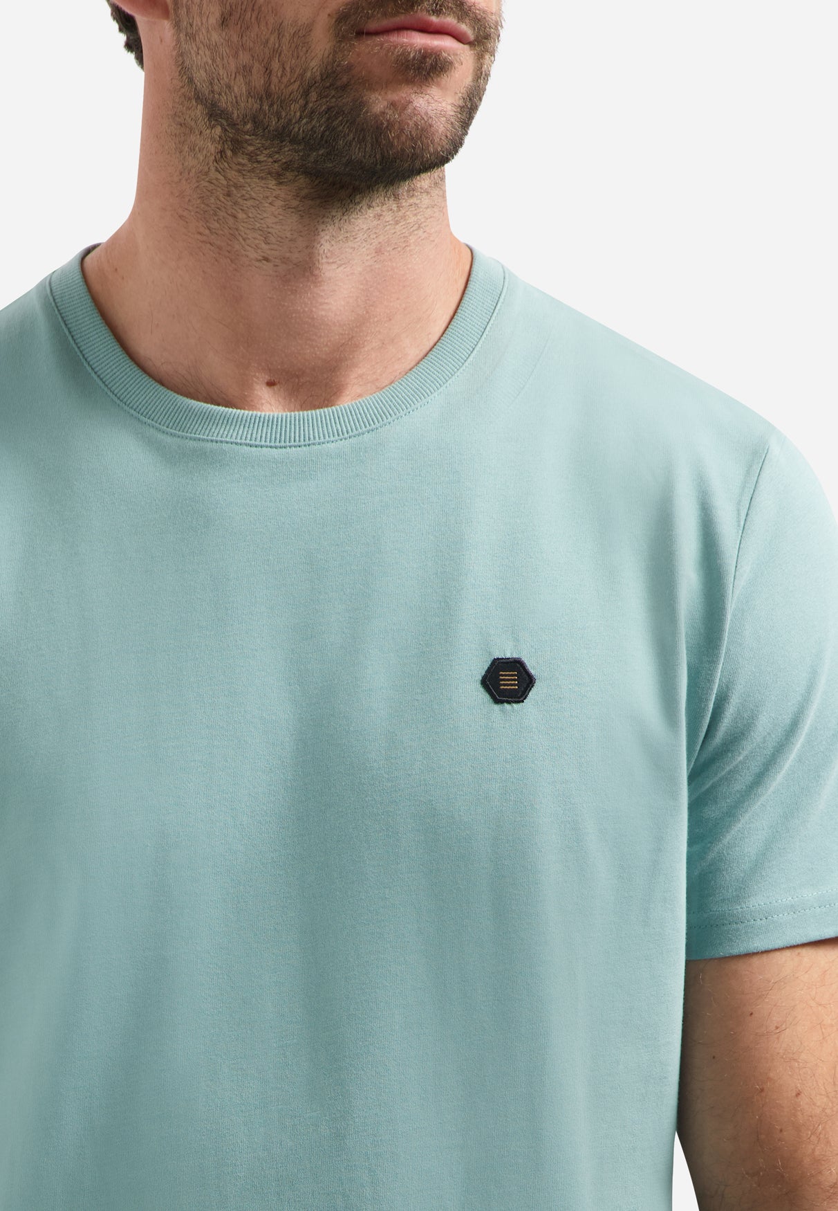 T-shirt met zachte finish | Seablue