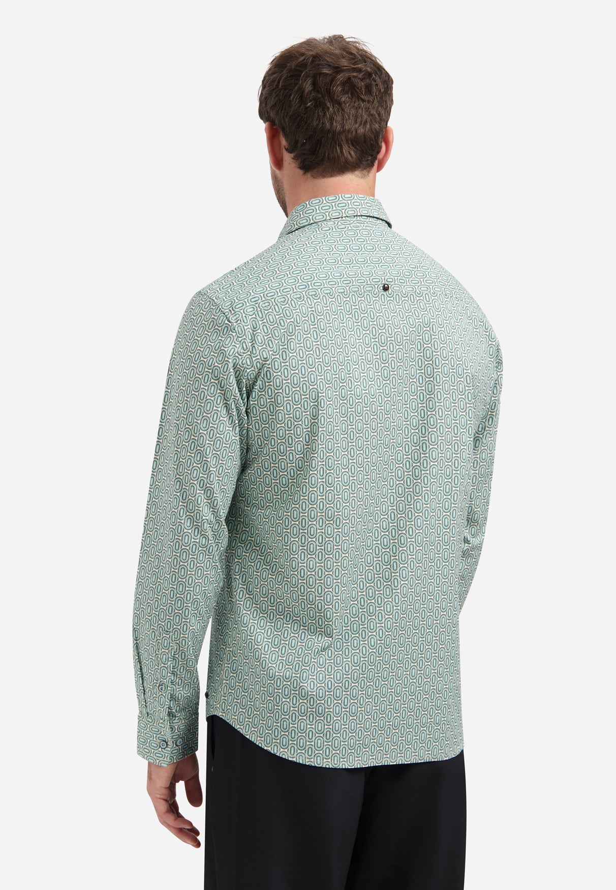 Print overhemd | Seablue