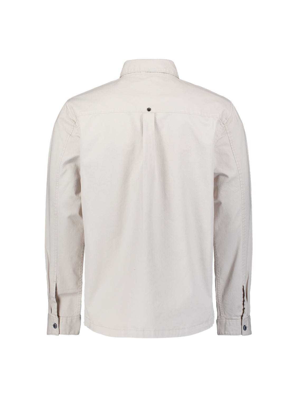 Stretch overshirt | Chalk