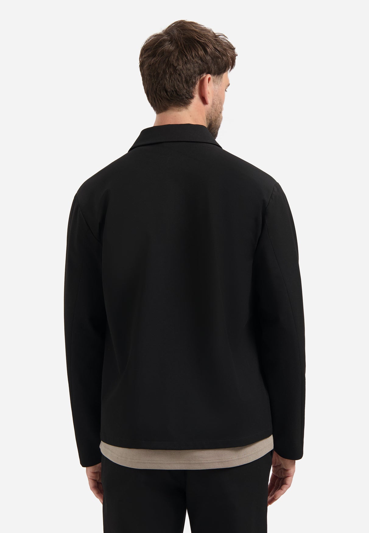 Lichtgewicht Zip Jas | Black
