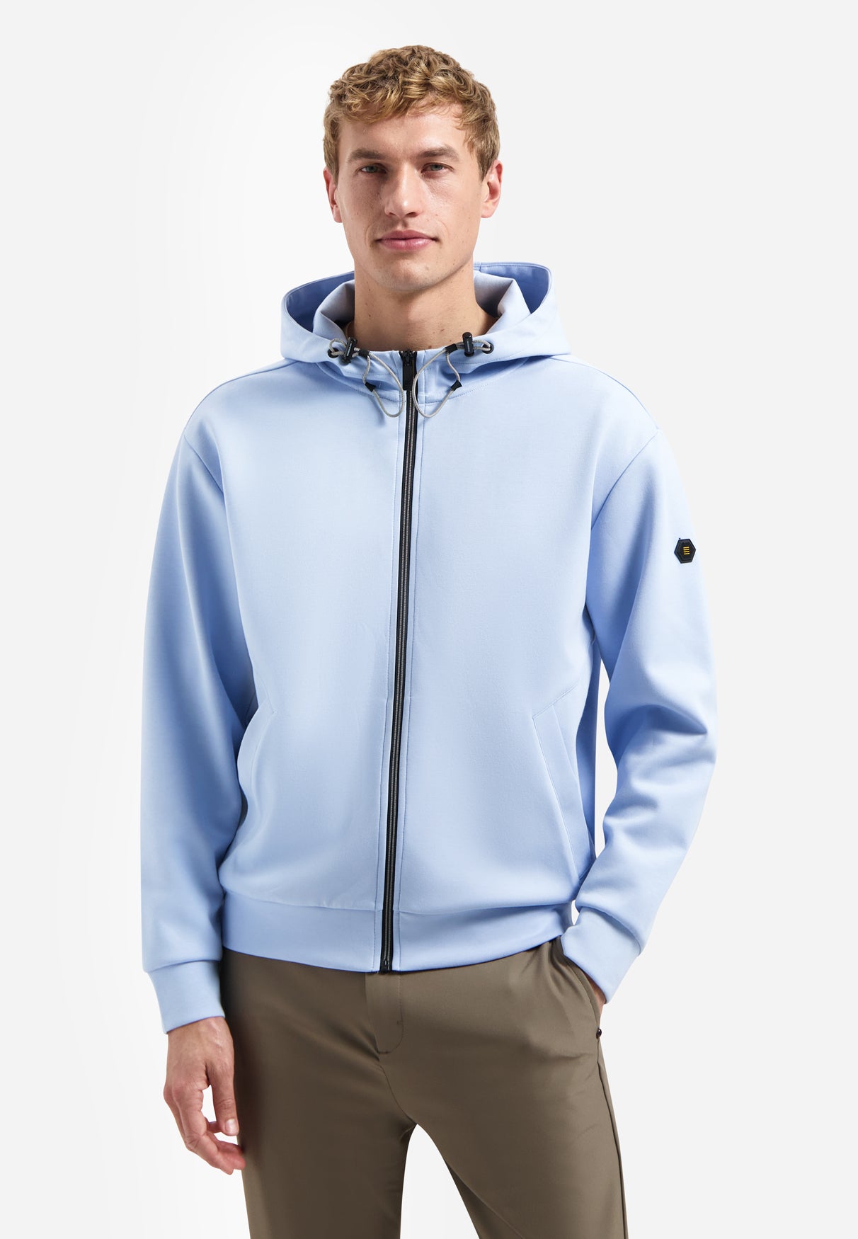 Sweatvest met capuchon | Blue