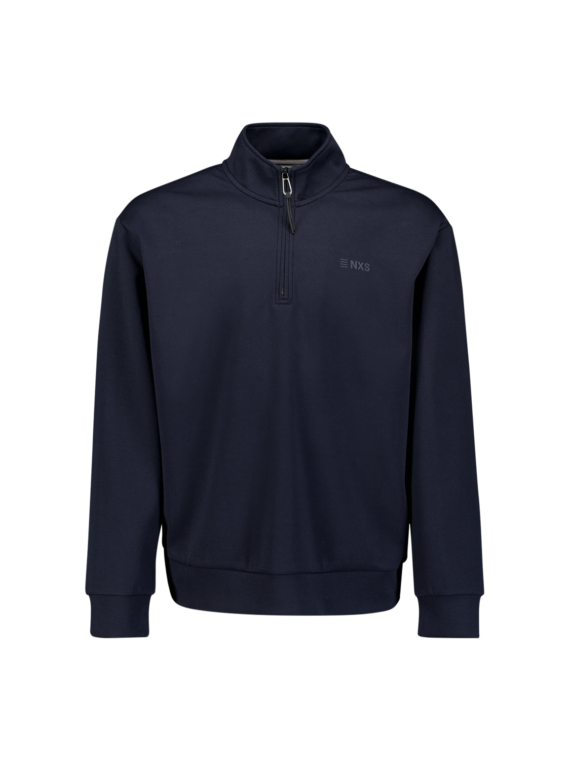 Sweater met halve rits | Night