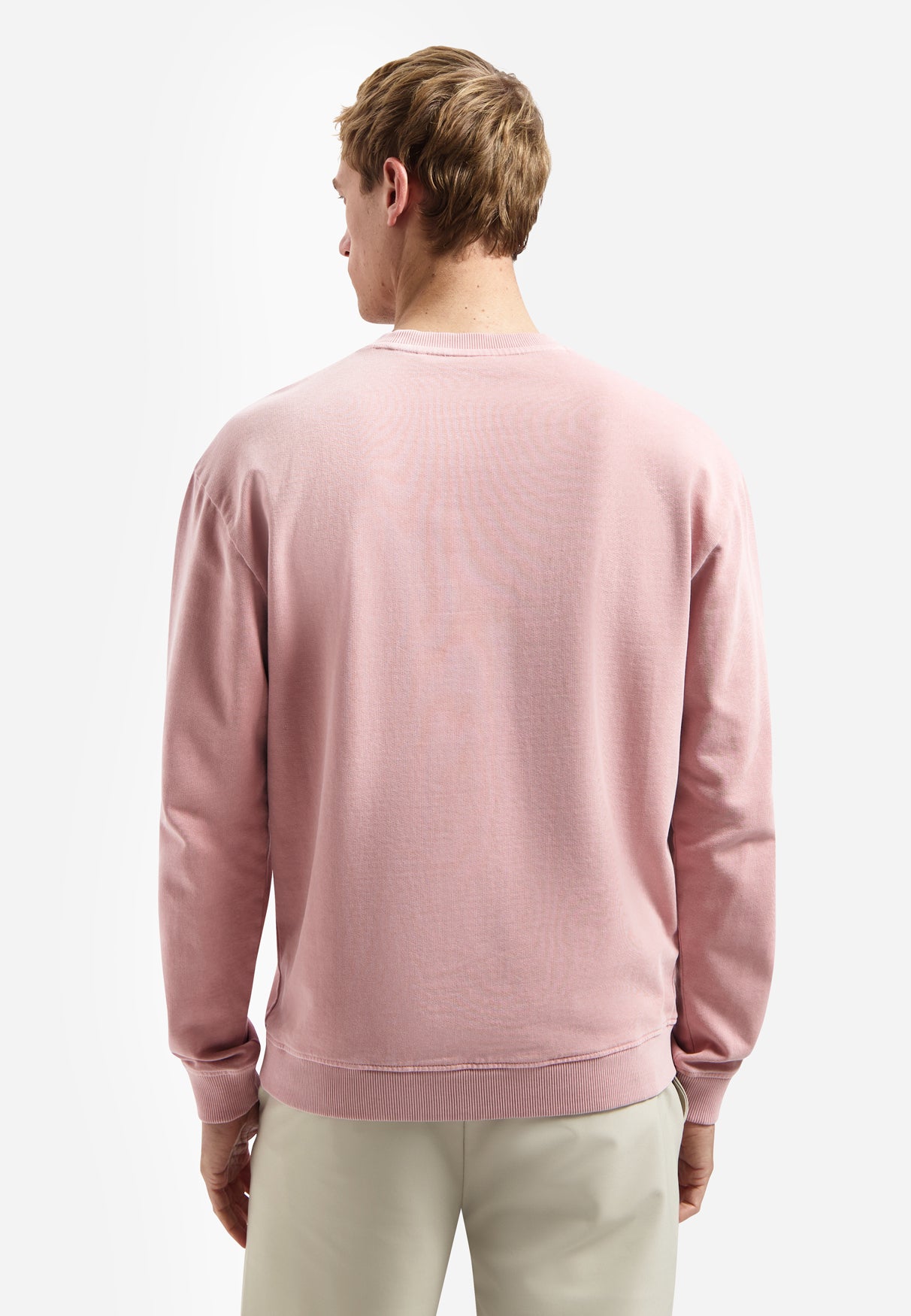 Pull teint en pièce | Light Mauve