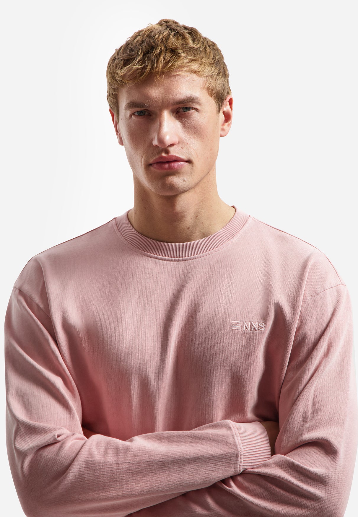 Pull teint en pièce | Light Mauve