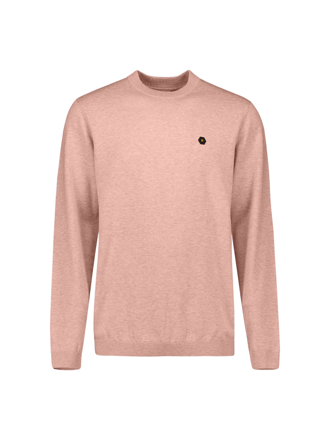 Gemêleerde sweater | Light Mauve