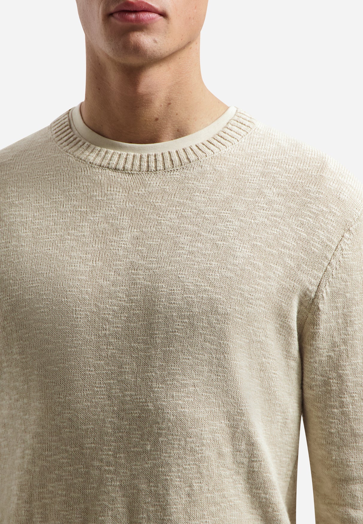 Slub sweater | Desert
