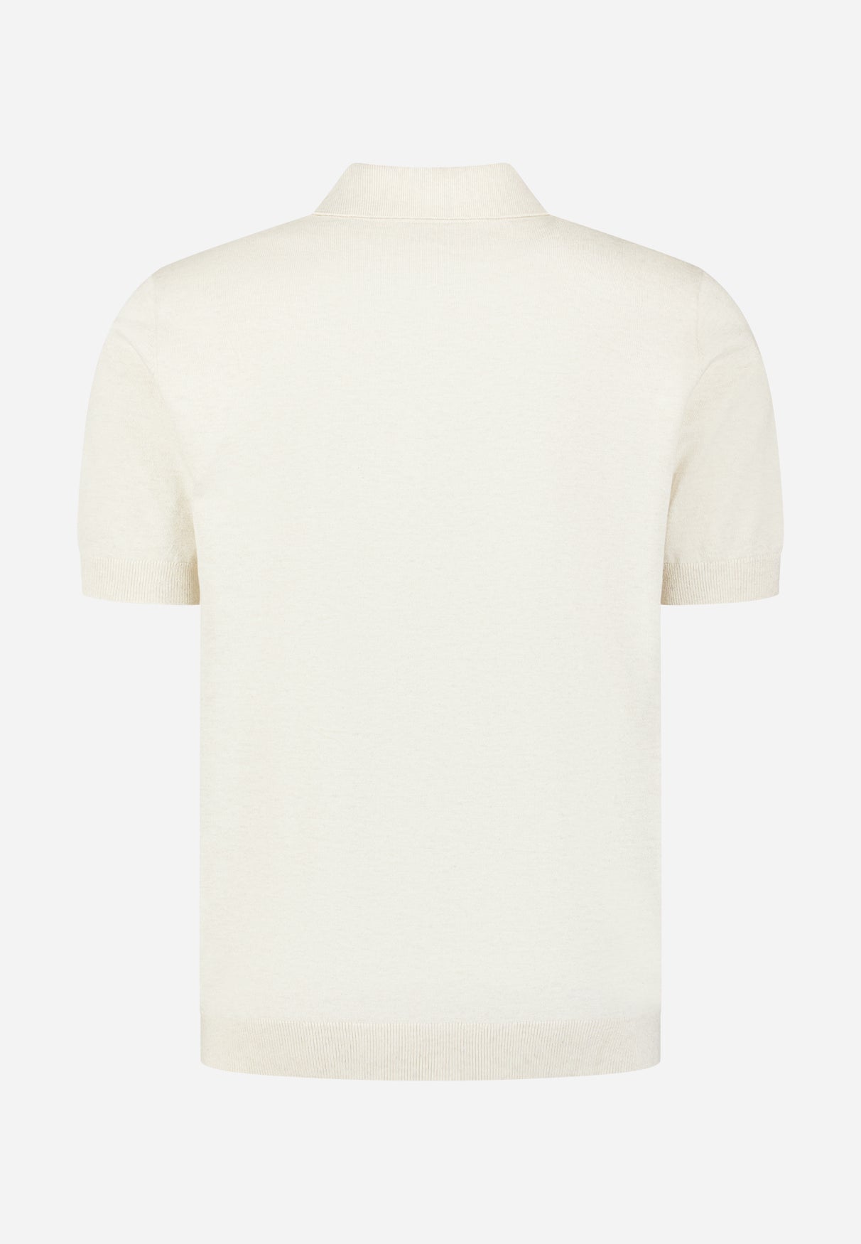 Polo tricoté à col en V | Kit Melange