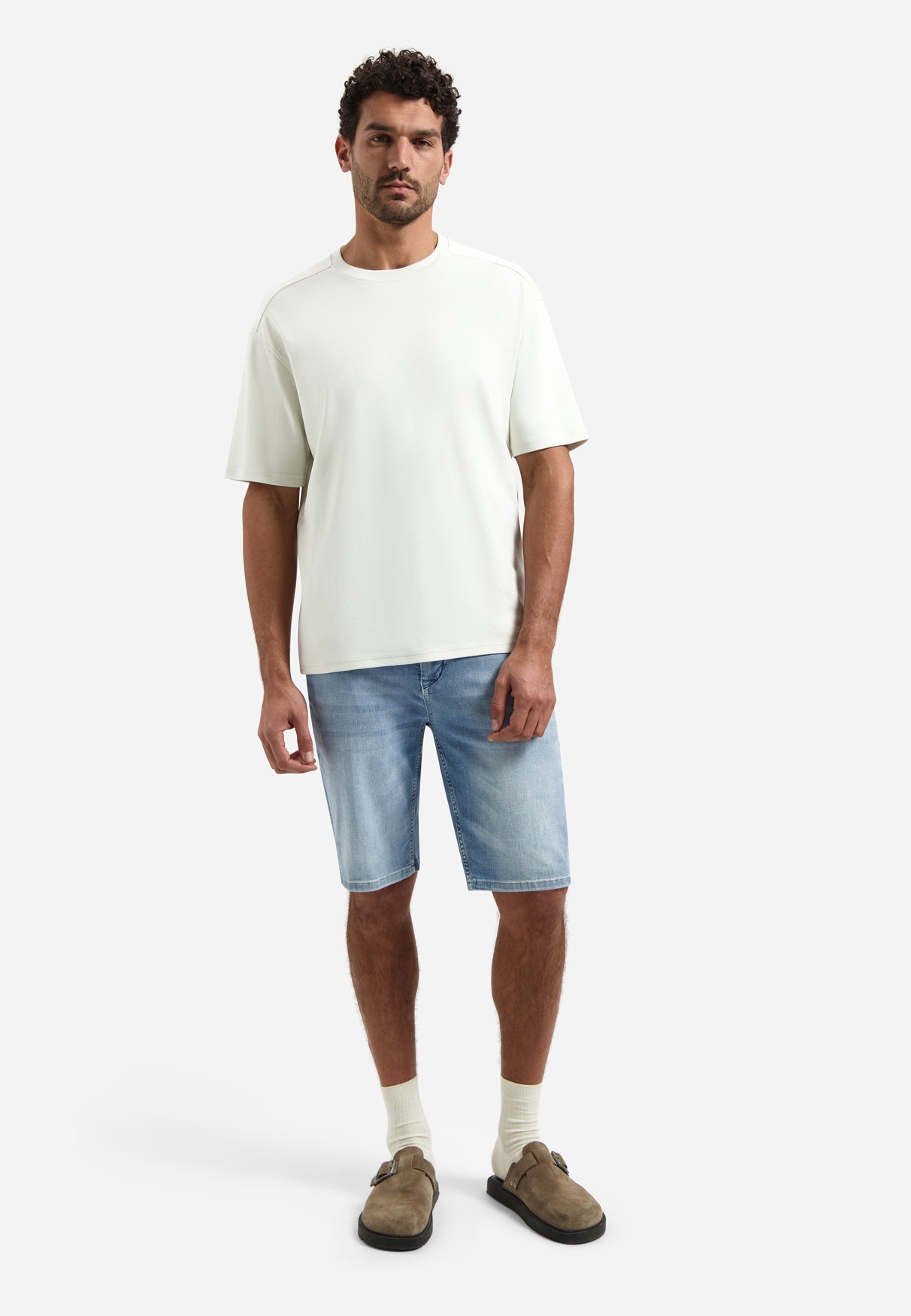 Interlock T-shirt with round neck. | Kit