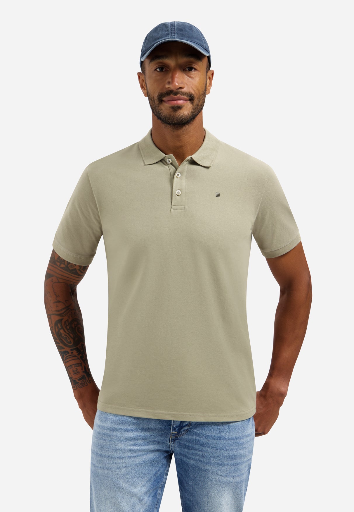 Polo basique | Taupe
