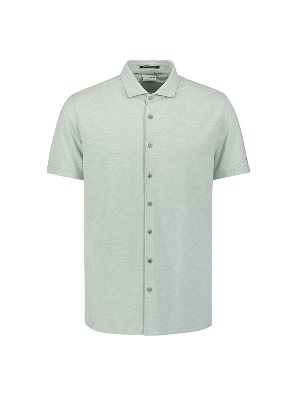 Poloshirt met knopen | Seagreen