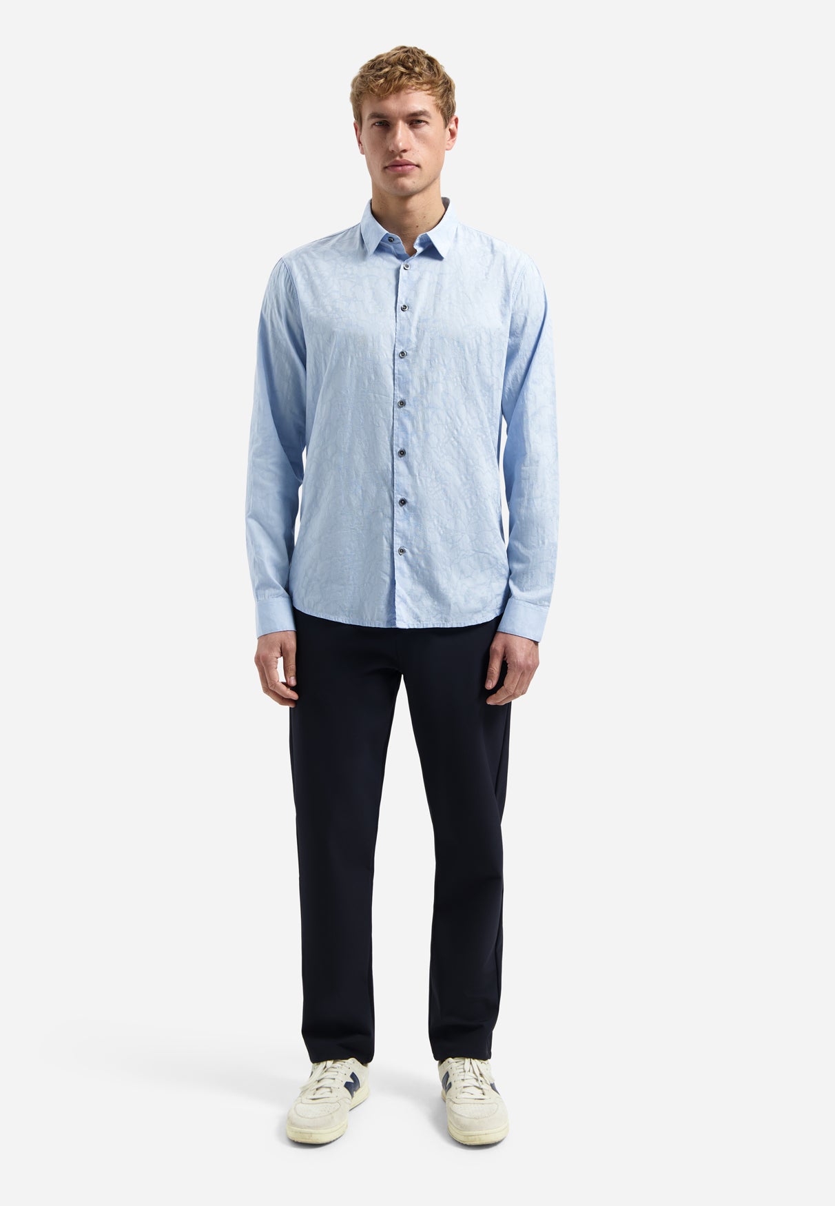 Jacquard shirt | Blue