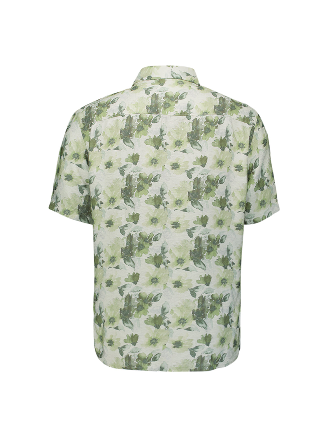 Chemise à manches courtes imprimée | Green