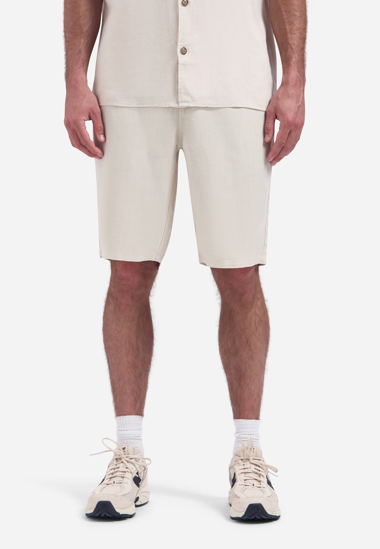Short chino avec cordon de serrage | Stone
