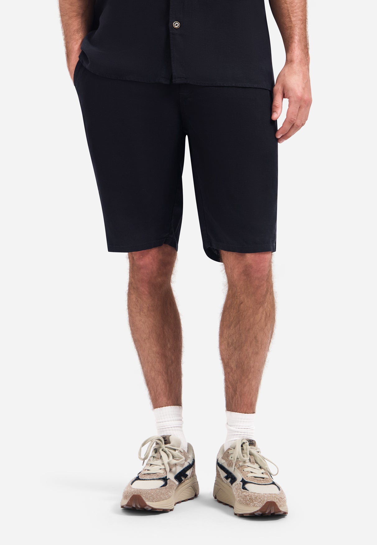Short chino avec cordon de serrage | Night