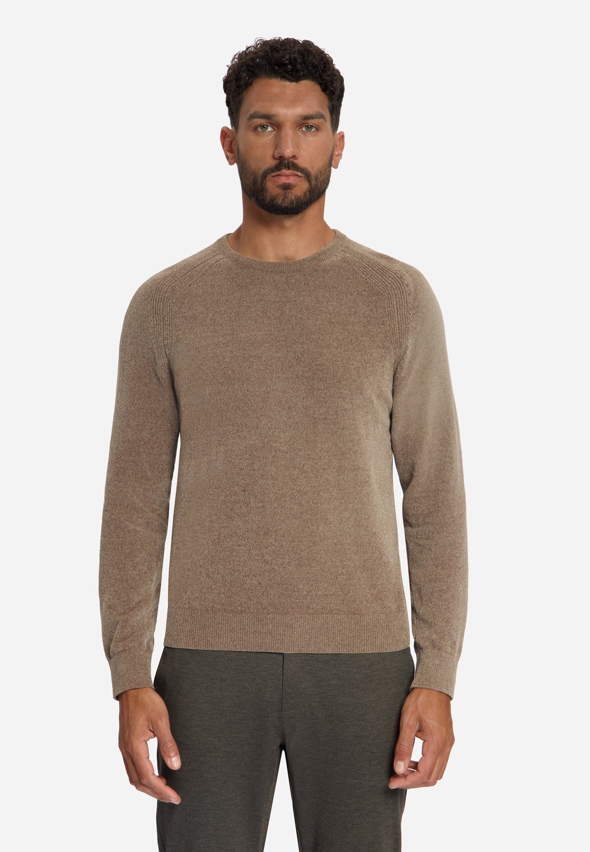 Pull en Chenille | Light Brown