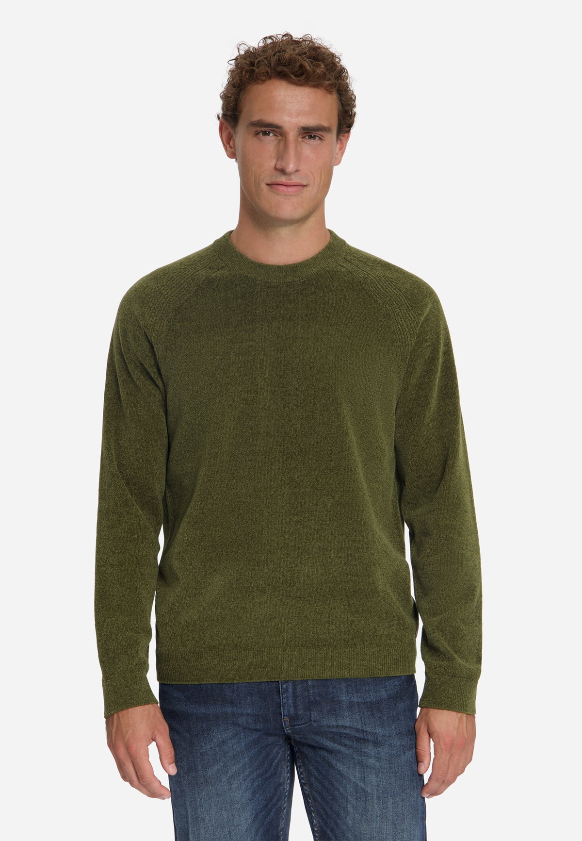 Chenille Jumper | Moss