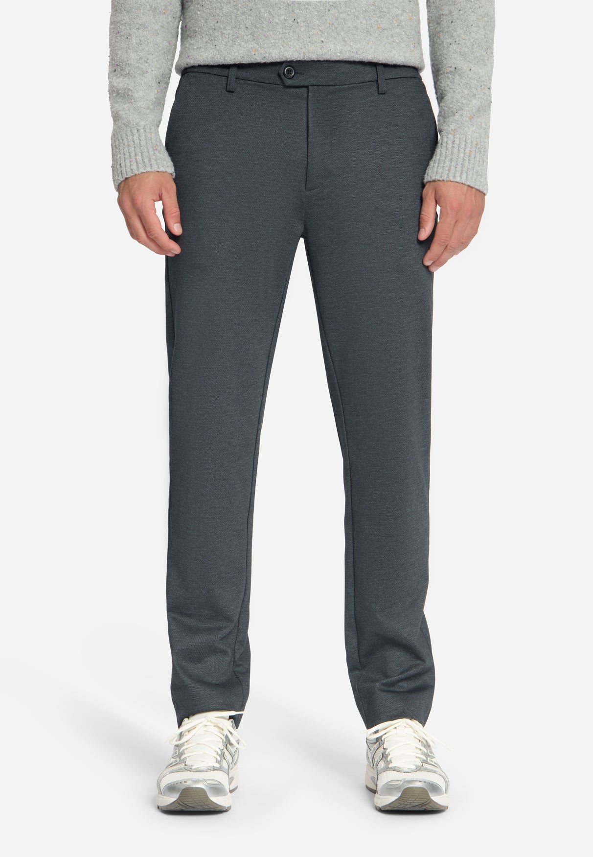 Chino en jersey chiné | Antra Melange