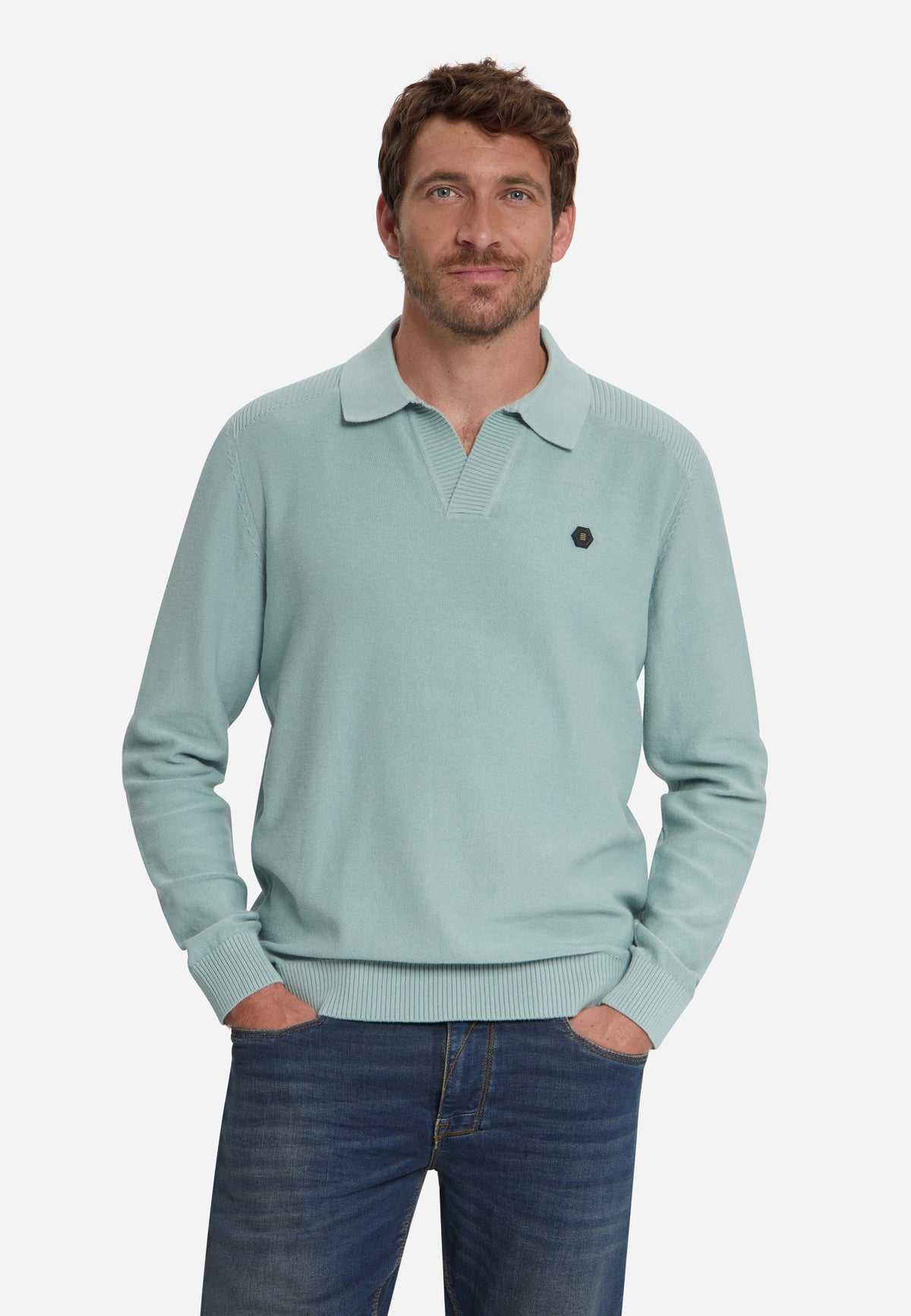 Pull polo | Dusty Blue