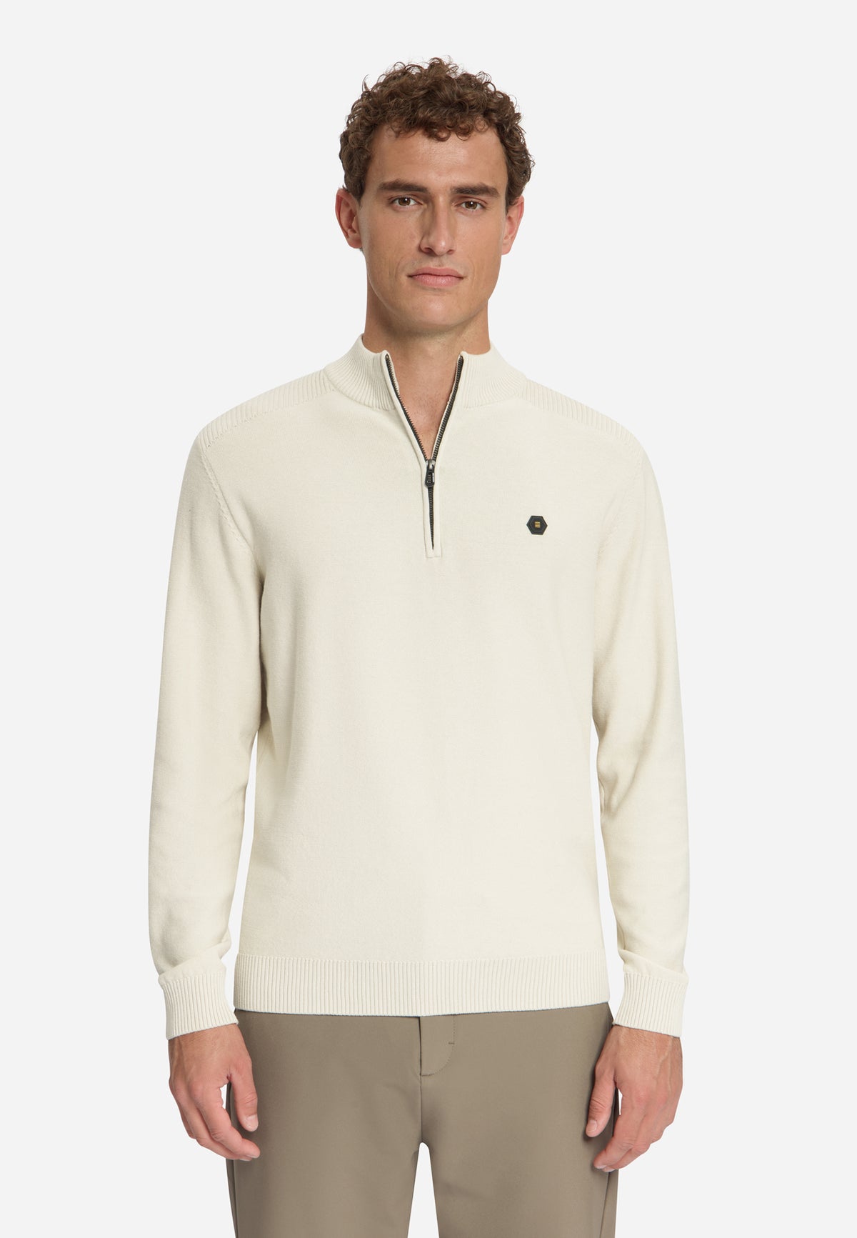 Pull à demi-zip | Stone