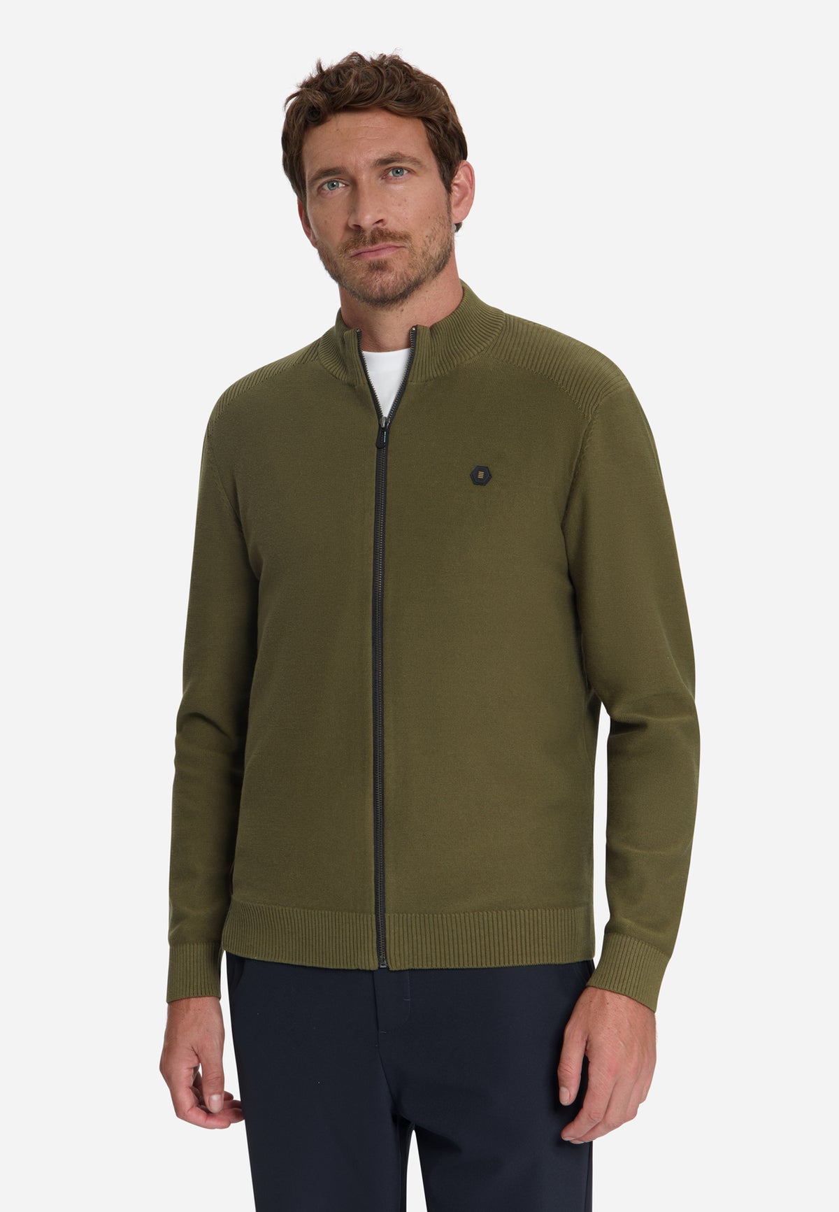 Vest met ritssluiting | Moss