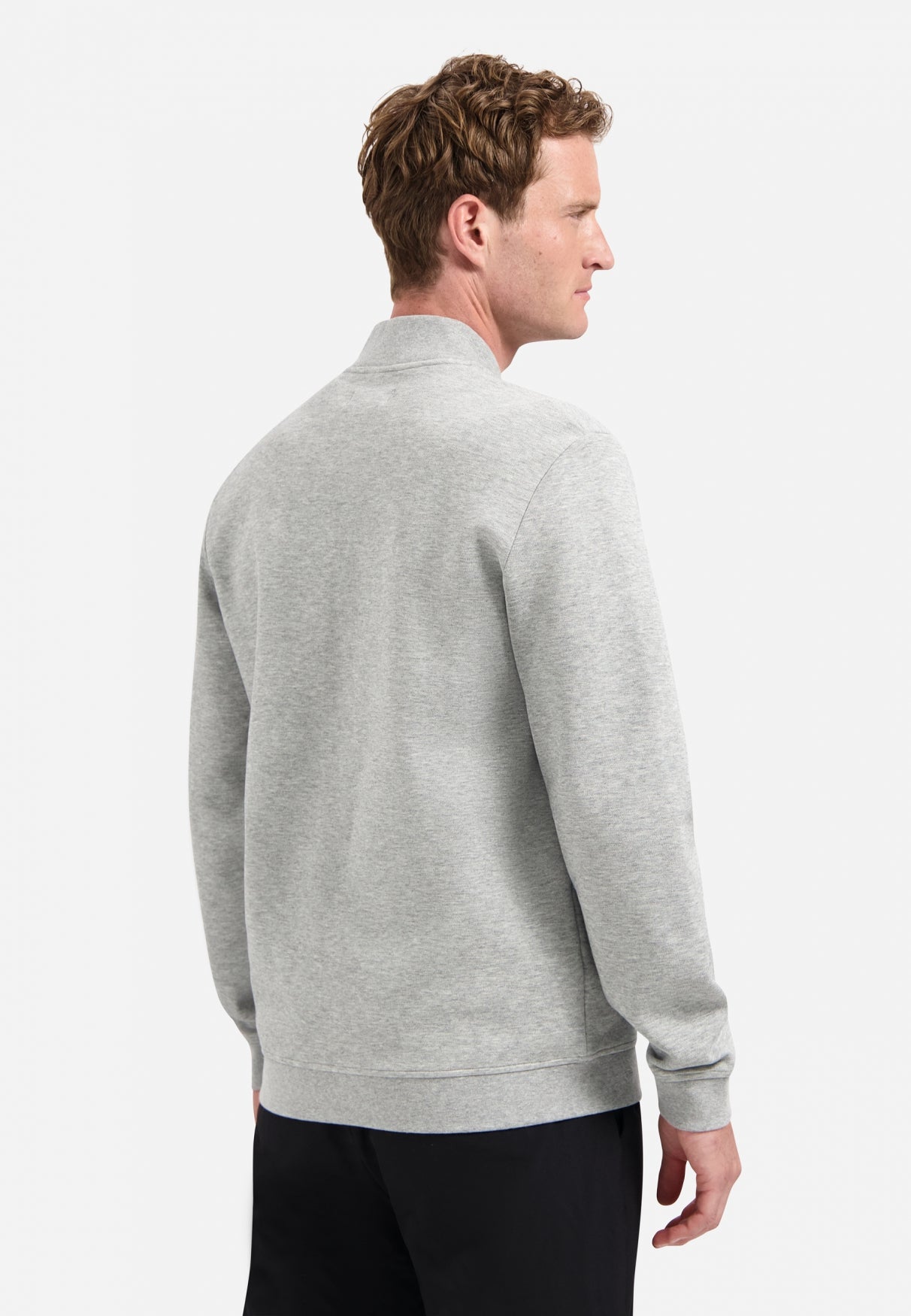 Gilet zippé Basics Intemporels | Grey Melange