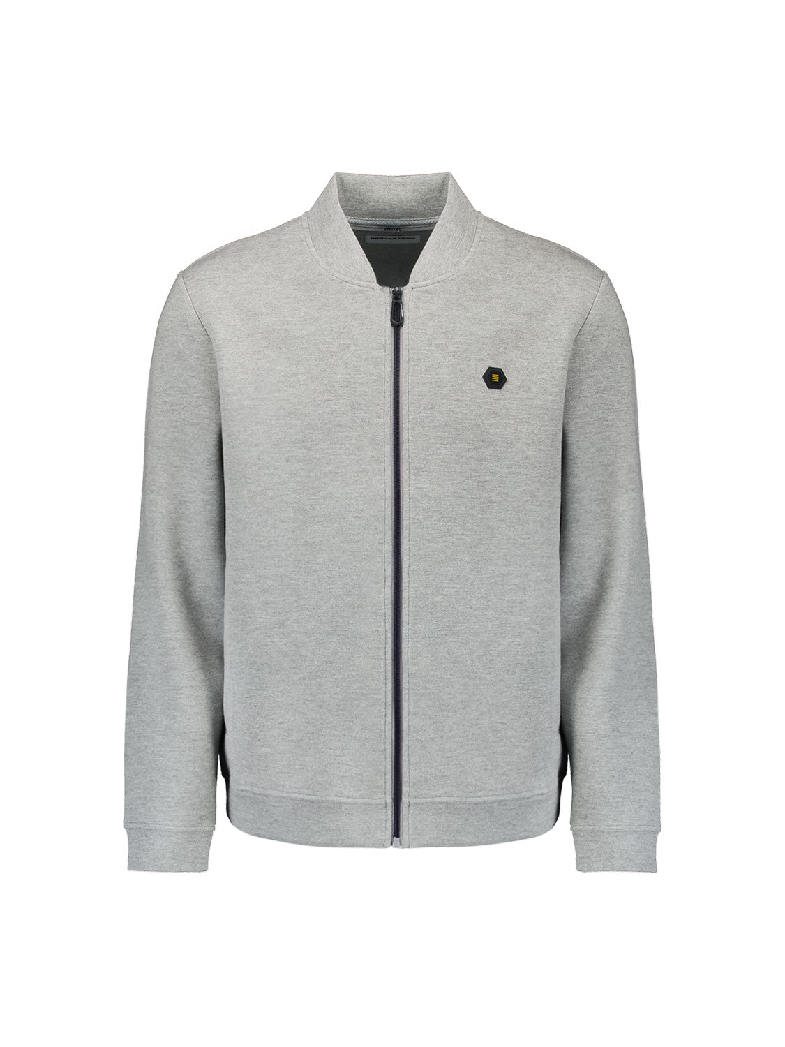 Gilet zippé Basics Intemporels | Grey Melange