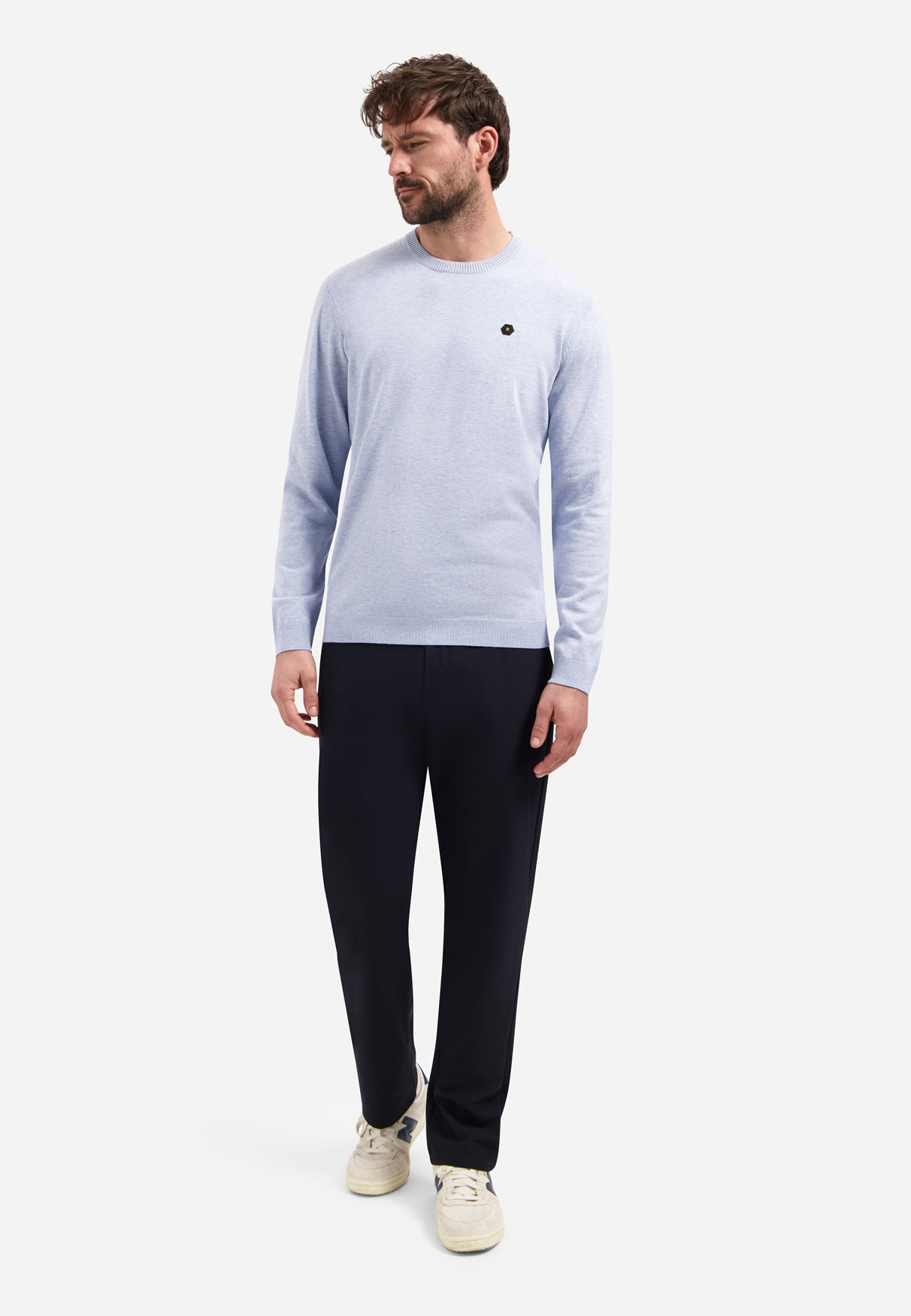 Pull Melangé Timeless Basics | Blue