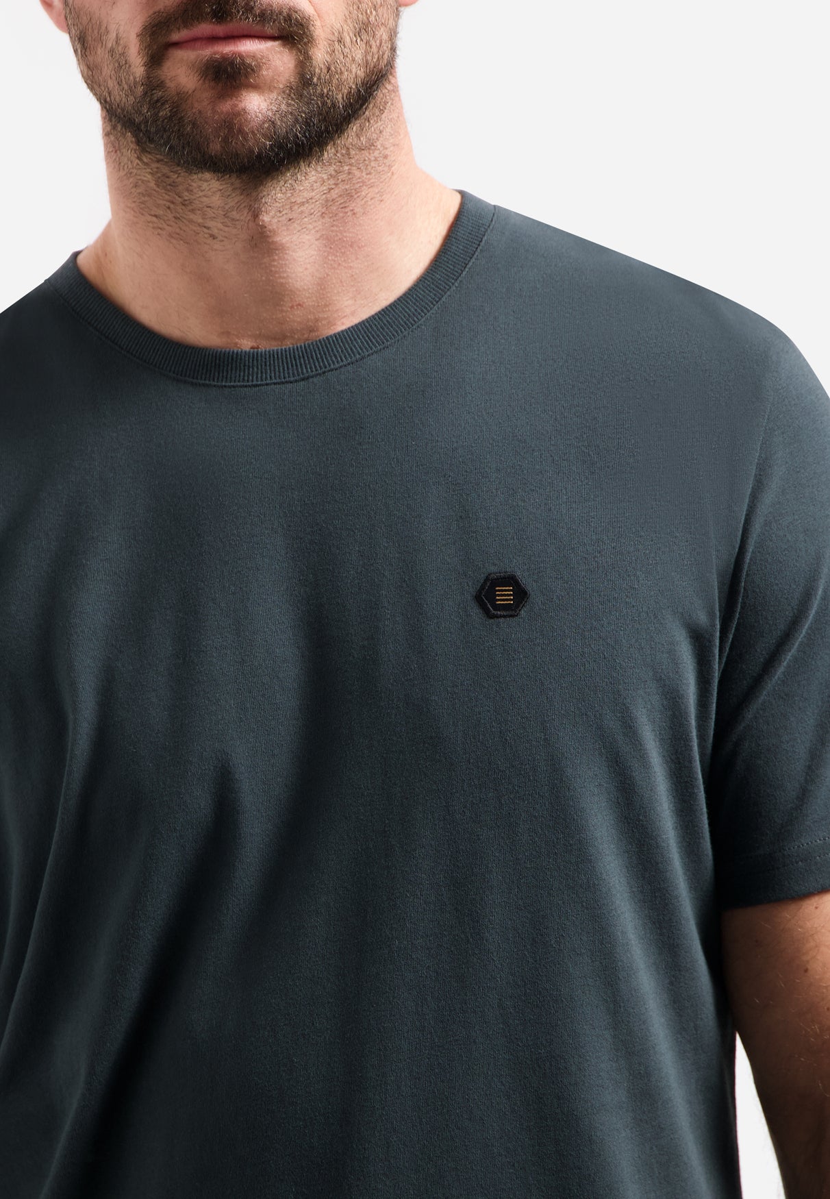 T-shirt doux Timeless Basics | Dark Steel