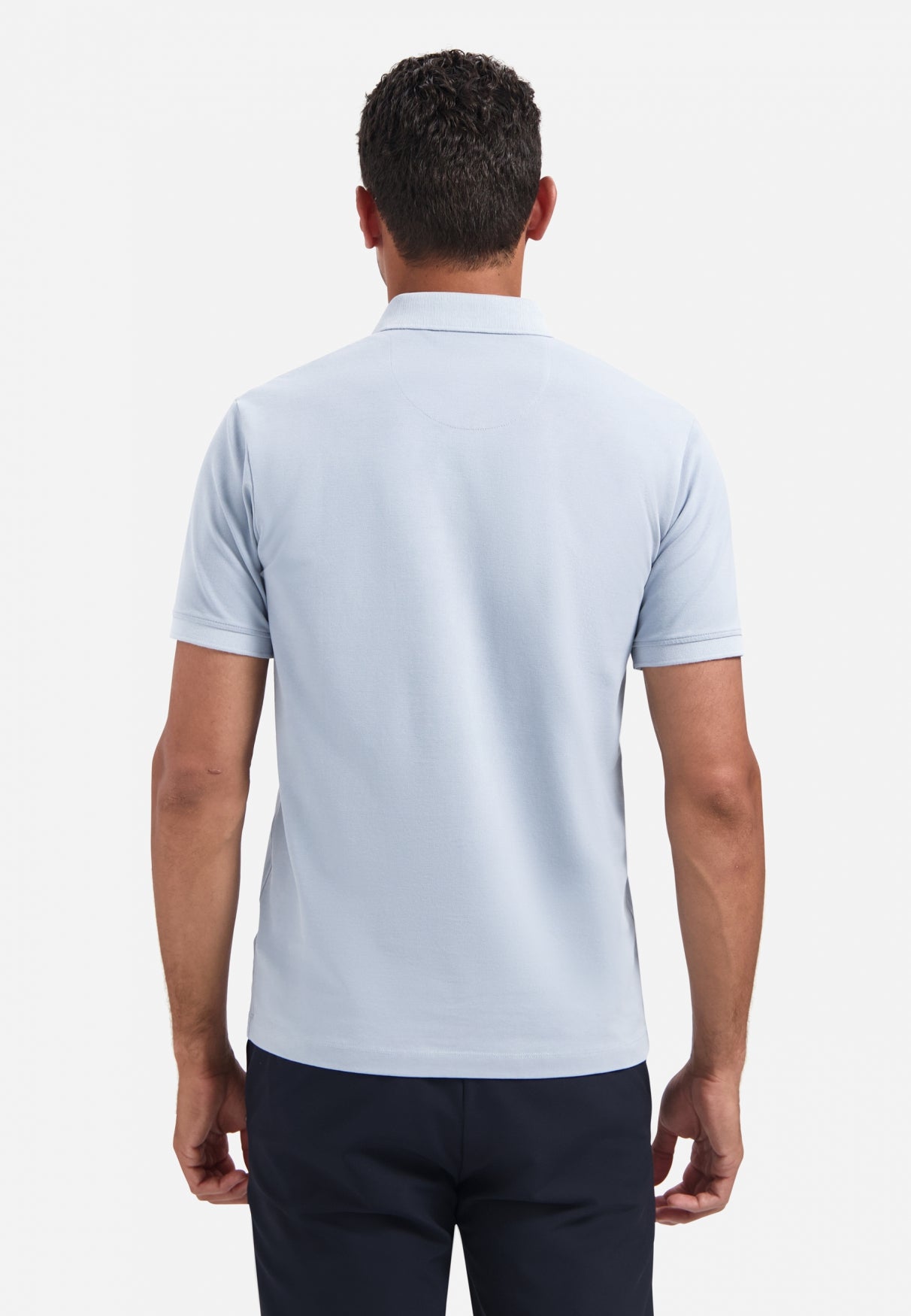 Polo Basique Intemporel | Dusty Blue