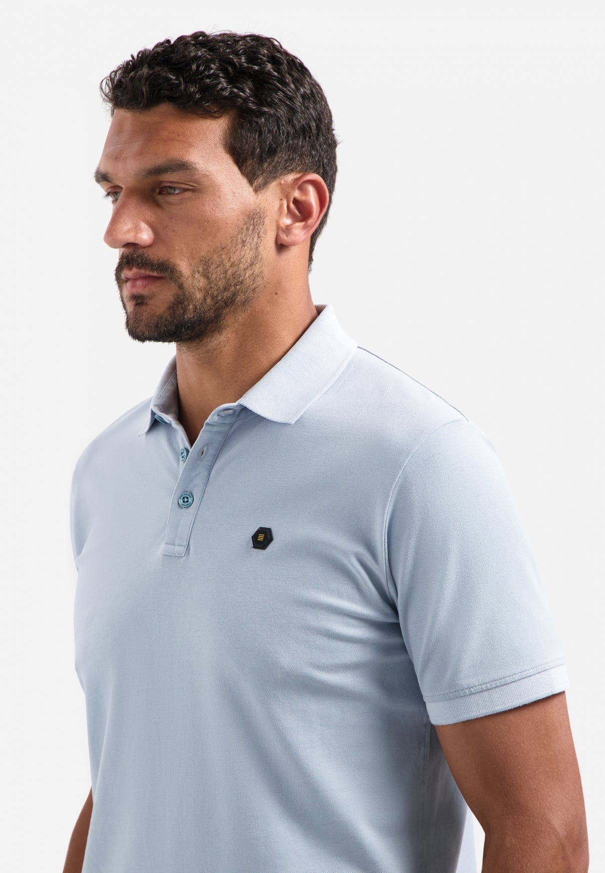 Polo Basique Intemporel | Dusty Blue