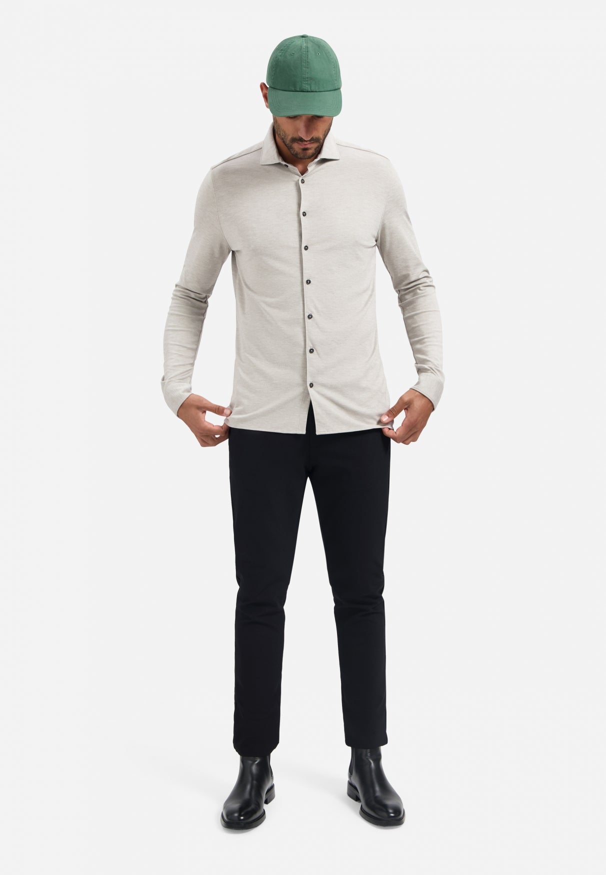 Timeless Basics Jersey Shirt | Clay