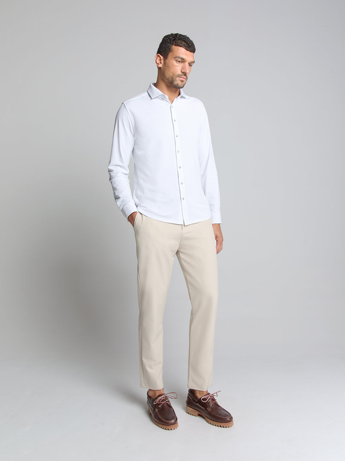 Le pantalon Sedoc - Coupe large | Stone