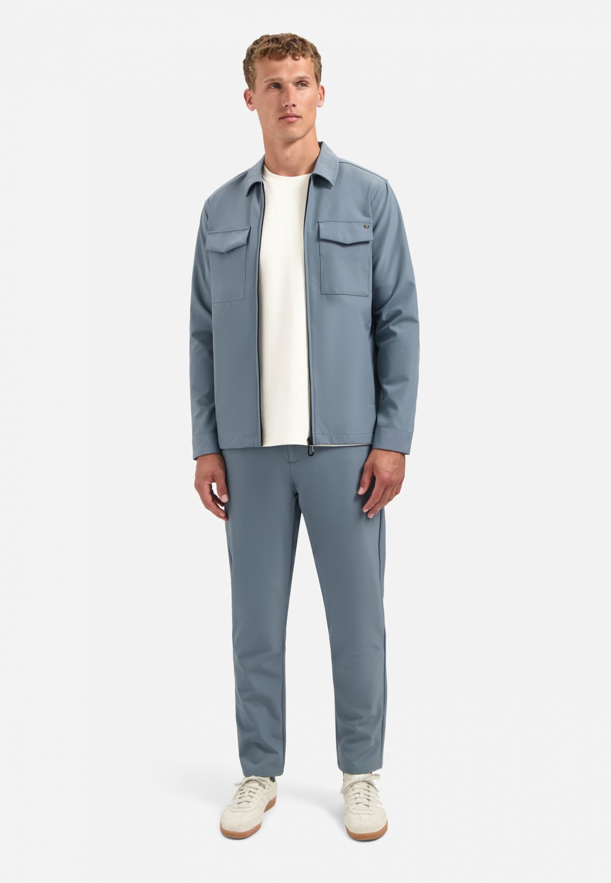 The Sedoc Pants - Wide Fit | Carbon Blue