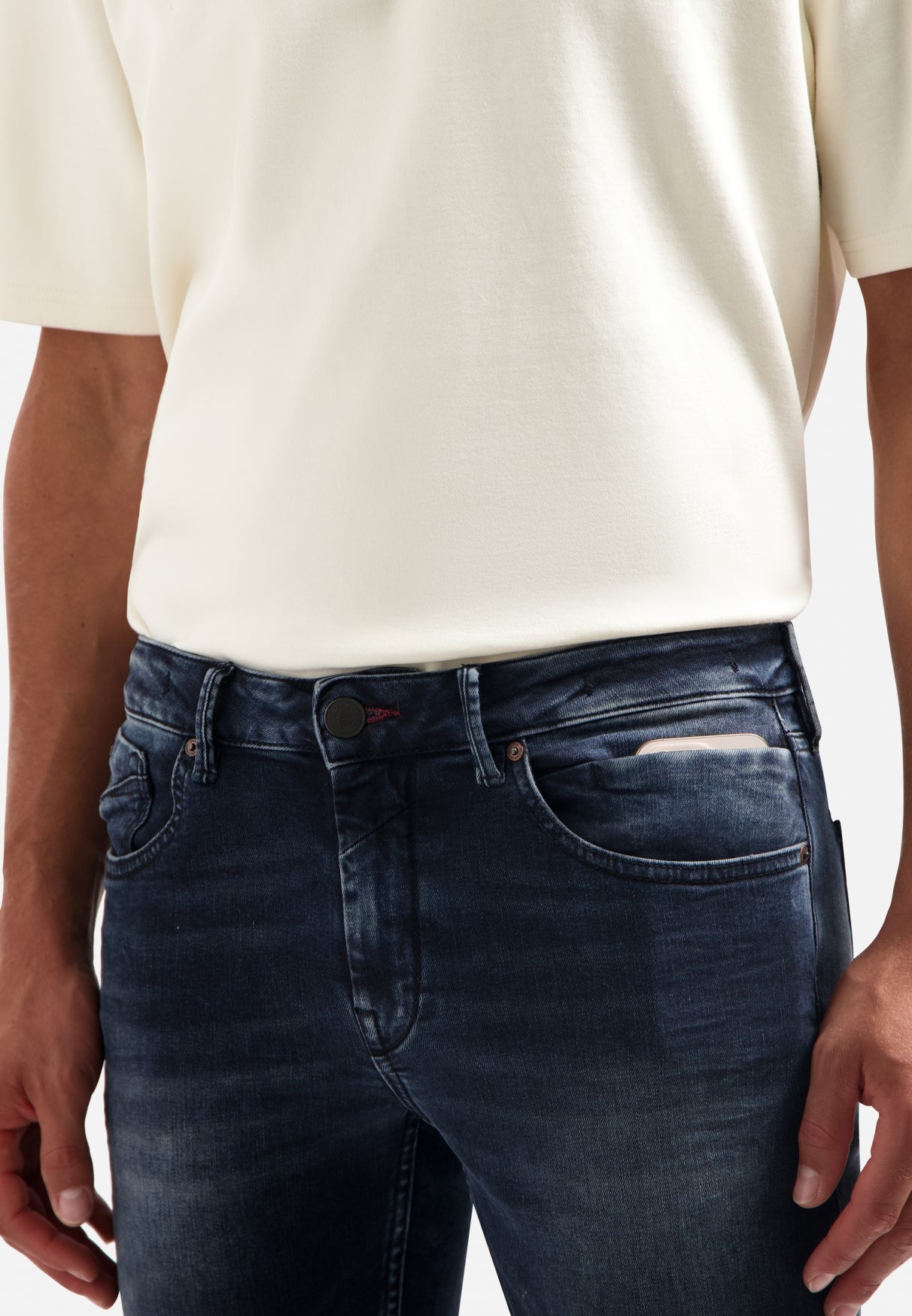 Jean coupe droite | Dark Denim