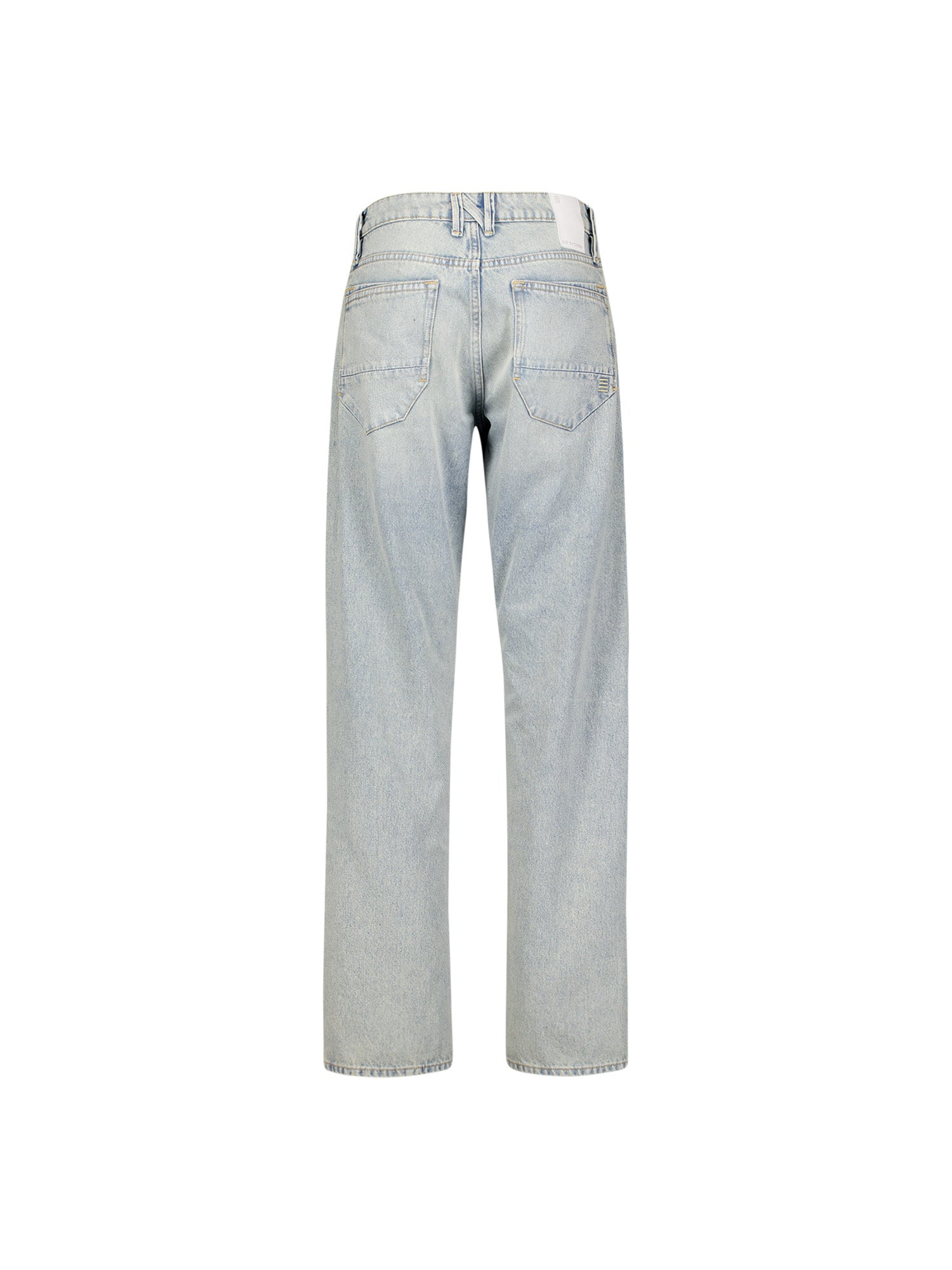 Jean coupe relaxed | Stone Used Denim