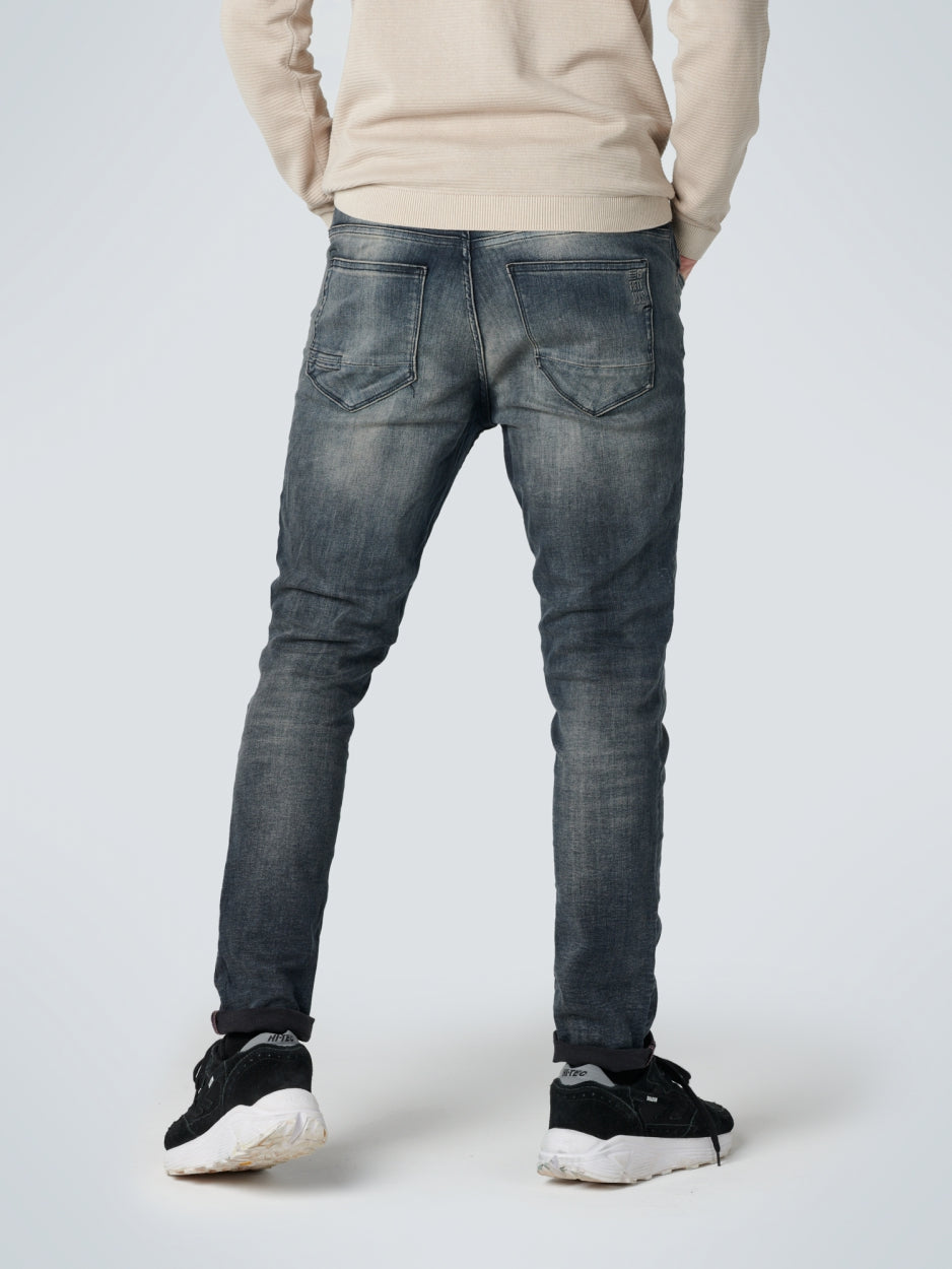 711 Slim Fit | Stretch | Grijze denim | Length 34