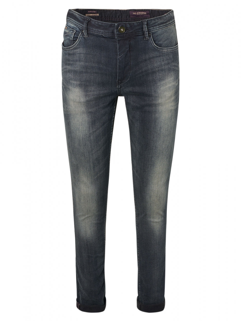 711 Slim Fit | Stretch | Grijze denim | Length 34