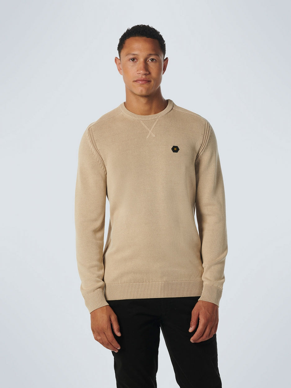 Pullover Crewneck Relief Garment Dyed + Stone Washed | Stone