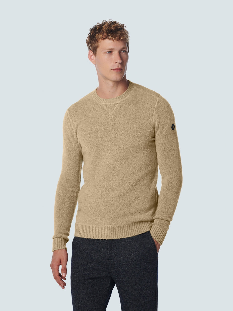 Pullover Crewneck Soft Stretch | Stone