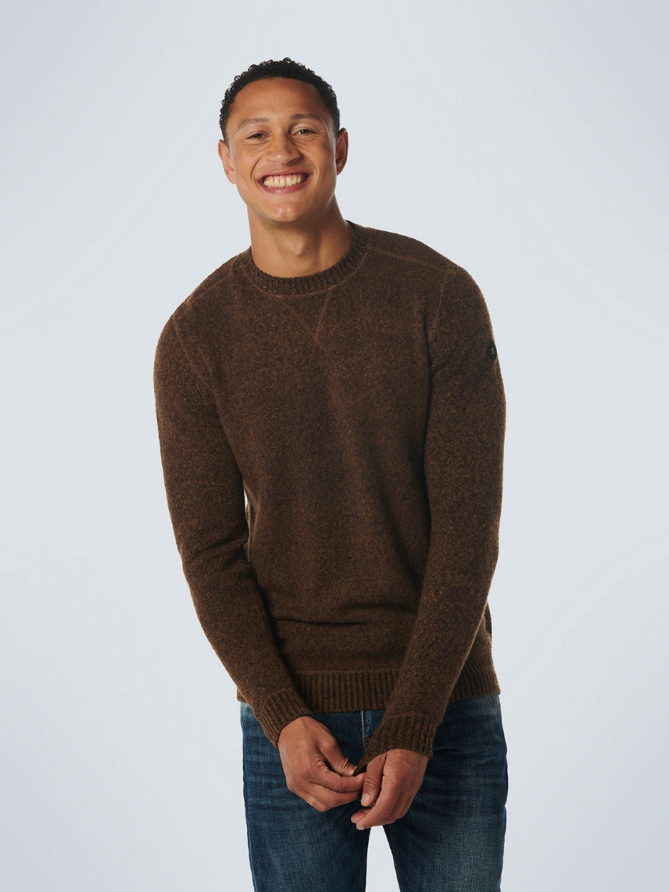 Pullover Crewneck Soft Stretch | Caramel