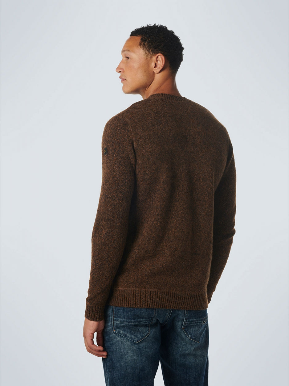 Pullover Crewneck Soft Stretch | Caramel