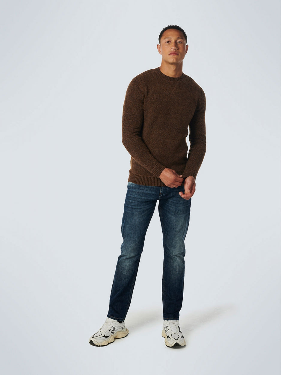 Pullover Crewneck Soft Stretch | Caramel