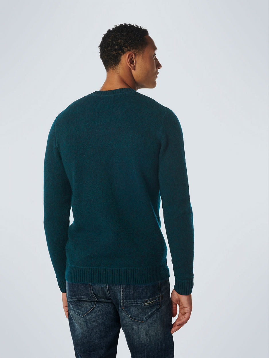 Pullover Crewneck Soft Stretch | Ocean
