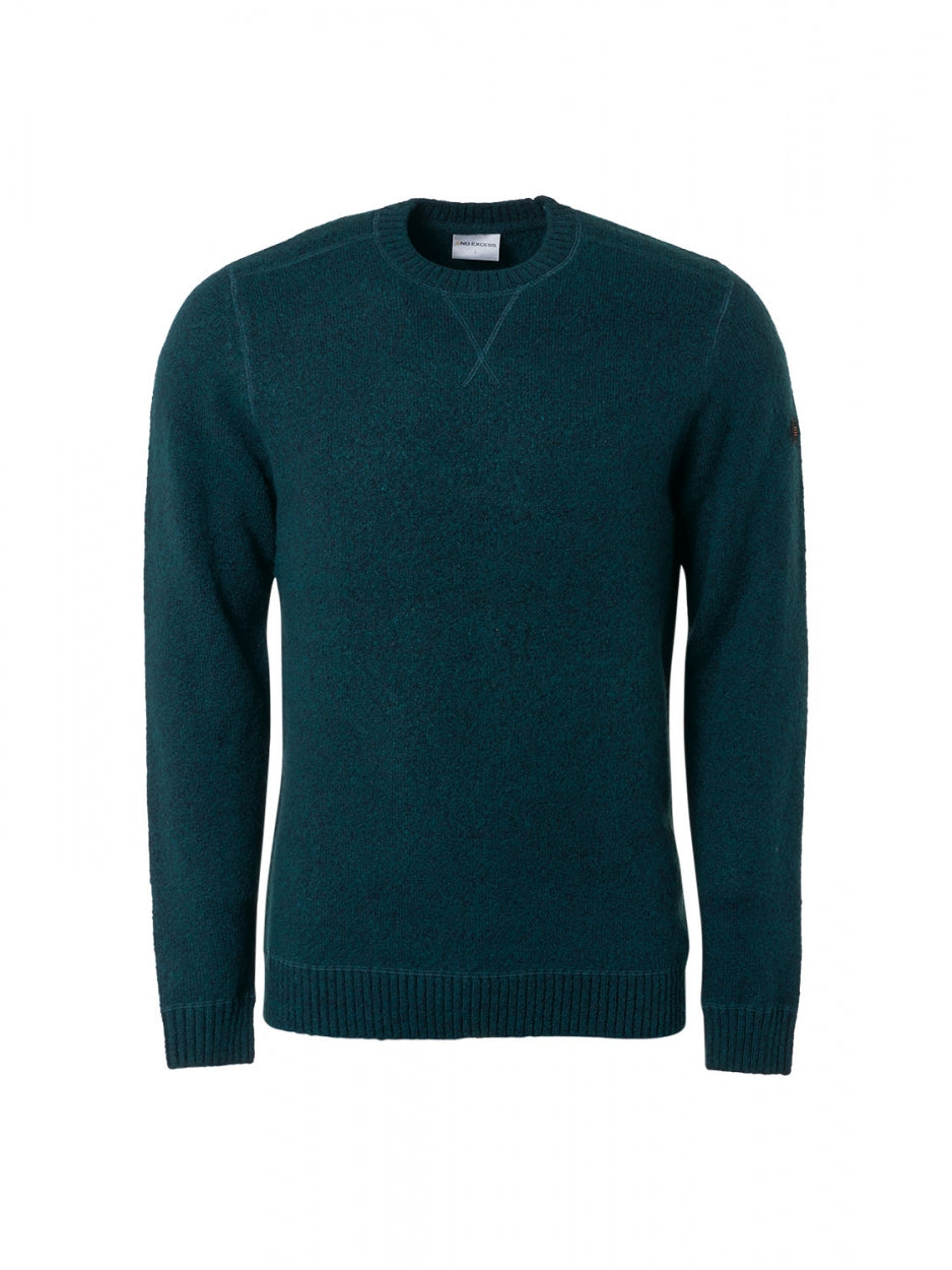 Pullover Crewneck Soft Stretch | Ocean