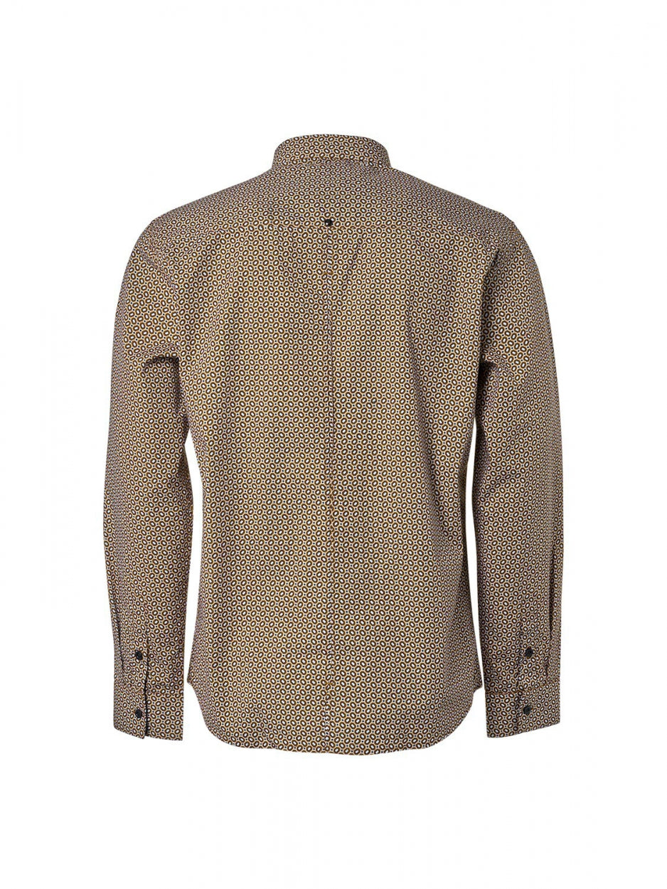 Shirt Stretch Allover Printed | Caramel